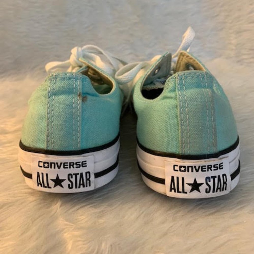 Mint Green Converse - Picture 2 of 4